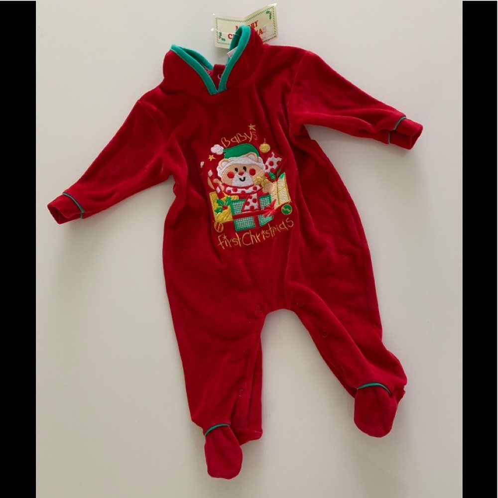 Christmas Cozy Jumpsuit Pijama for Baby